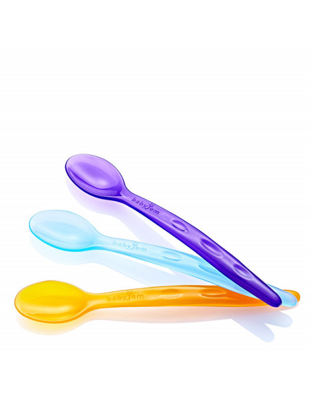 UP-bj_566,Set 5 lingurite multicolore BabyJem Rainbow
