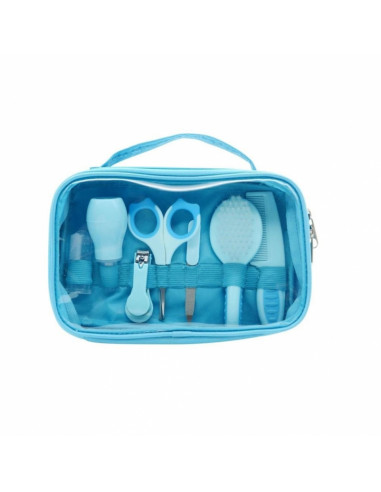 UP-bj_6152,Set ingrijire copii cu 7 piese BabyJem (Culoare: Bleu)