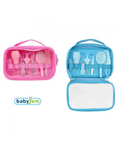 UP-bj_6152,Set ingrijire copii cu 7 piese BabyJem (Culoare: Bleu) 2