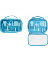 UP-bj_6152,Set ingrijire copii cu 7 piese BabyJem (Culoare: Bleu)