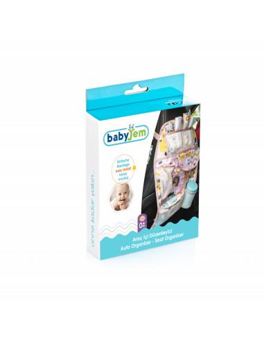 UP-bj_3342,Organizator BabyJem pentru scaun auto Jungle (Culoare: Bleu)