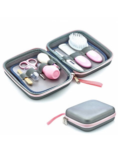 UP-bj_3633,Set ingrijire bebelusi cu 9 piese BabyJem Grooming Set (Culoare: Gri) 2