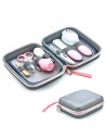 UP-bj_3631,Set ingrijire bebelusi cu 9 piese BabyJem Grooming Set (Culoare: Roz)