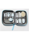 UP-bj_3632,Set ingrijire bebelusi cu 9 piese BabyJem Grooming Set (Culoare: Bleu)