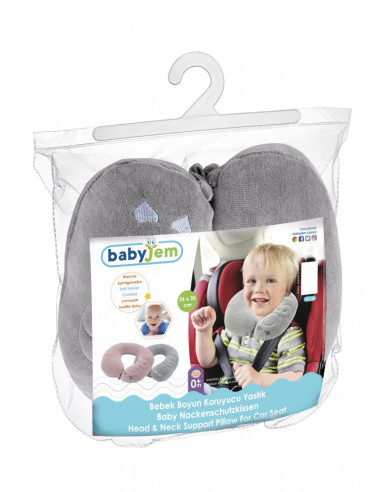 UP-bj_1081,Pernuta suport pentru gat Head and Neck BabyJem (Culoare: Verde)