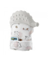 UP-bj_6123,Manusa bebelusi pentru dentitie Scratch Gloves (Culoare: Bleu)