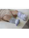 UP-bj_6523,Sosete cu accesoriu dentitie BabyJem Teether Socks (Culoare: Gri)