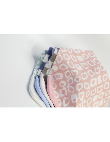 UP-bj_6864,Baveta tip bandana cu jucarie dentitie (Culoare: Indigo)