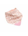 UP-bj_6863,Baveta tip bandana cu jucarie dentitie (Culoare: Crem)