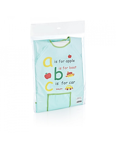 UP-bj_0494,Sort cu maneci pentru activitati ABC BabyJem (Culoare: Bleu) UP-bj_0494,Sort cu maneci pentru activitati ABC BabyJem (Culoare: Bleu)