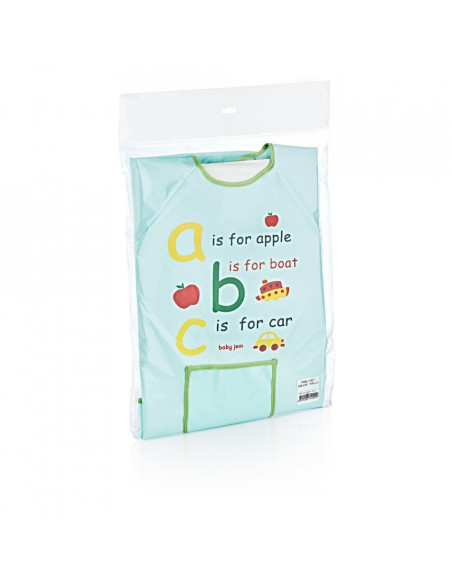 UP-bj_0494,Sort cu maneci pentru activitati ABC BabyJem (Culoare: Bleu) UP-bj_0494,Sort cu maneci pentru activitati ABC BabyJem (Culoare: Bleu)