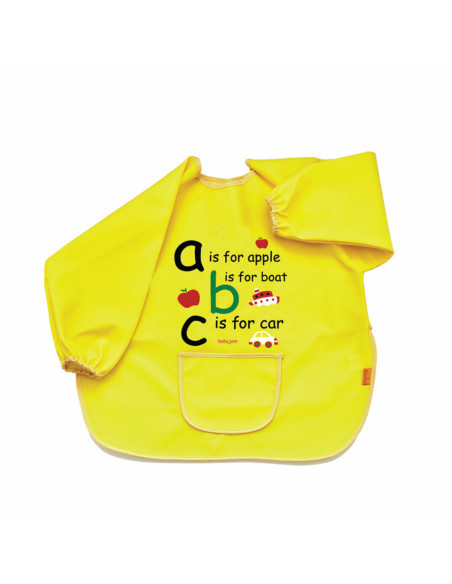 UP-bj_0494,Sort cu maneci pentru activitati ABC BabyJem (Culoare: Bleu) UP-bj_0494,Sort cu maneci pentru activitati ABC BabyJem (Culoare: Bleu)