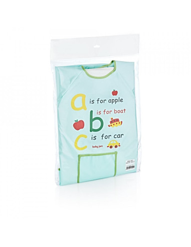 UP-bj_0494,Sort cu maneci pentru activitati ABC BabyJem (Culoare: Bleu) UP-bj_0494,Sort cu maneci pentru activitati ABC BabyJem (Culoare: Bleu)