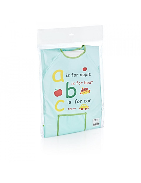 UP-bj_0494,Sort cu maneci pentru activitati ABC BabyJem (Culoare: Bleu) UP-bj_0494,Sort cu maneci pentru activitati ABC BabyJem (Culoare: Bleu)