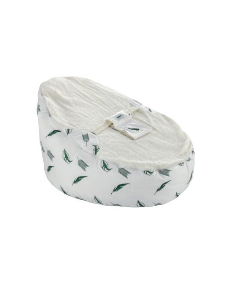 UP-bj_3485,Fotoliu pentru bebelusi cu ham de siguranta Baby Bean Bed (Culoare: Galben)