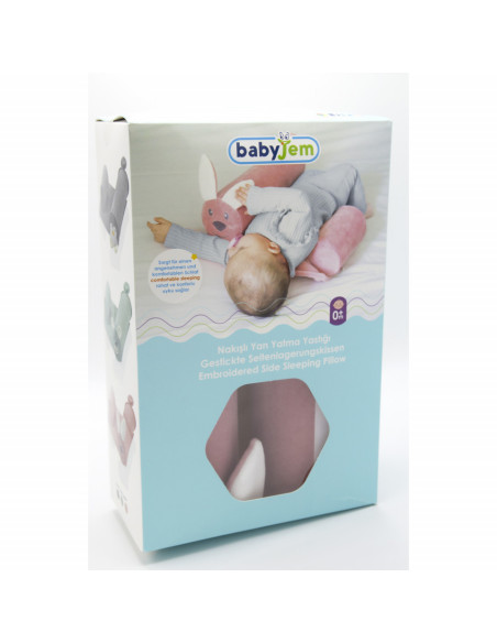 UP-bj_6791,Pernuta pozitionator anti-rasucire BabyJem pentru bebelusi 34x36cm (Culoare: Verde)