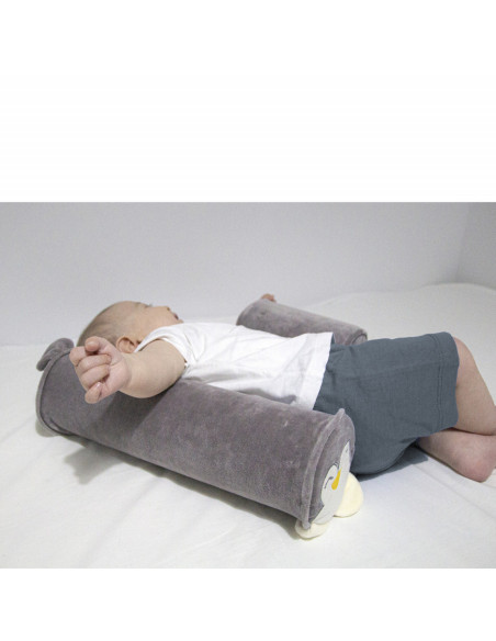UP-bj_6791,Pernuta pozitionator anti-rasucire BabyJem pentru bebelusi 34x36cm (Culoare: Verde)