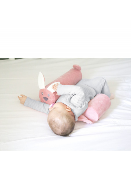UP-bj_6792,Pernuta pozitionator anti-rasucire BabyJem pentru bebelusi 34x36cm (Culoare: Gri)