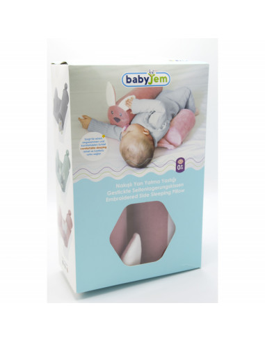 UP-bj_6792,Pernuta pozitionator anti-rasucire BabyJem pentru bebelusi 34x36cm (Culoare: Gri)