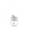 UP-bj_6613,Mini biberon 2 in 1 Cana si biberon din sticla BabyJem 30 ml (Culoare: Somon)