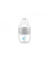 UP-bj_6613,Mini biberon 2 in 1 Cana si biberon din sticla BabyJem 30 ml (Culoare: Somon)