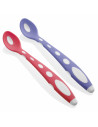 UP-bj_5631,Set 2 lingurite din silicon BabyJem Soft Spoon (Culoare: Portocaliu)