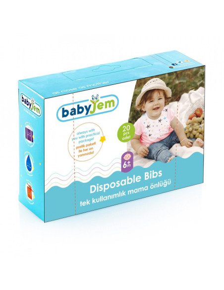UP-bj_106,Set 20 bavete de unica folosinta BabyJem