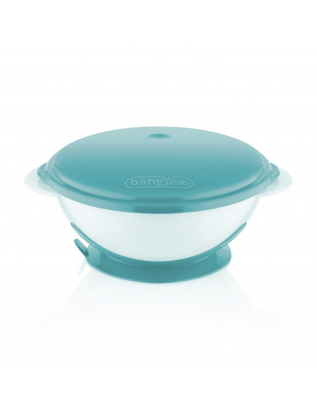 UP-bj_5654,Castron cu ventuza si capac BabyJem (Culoare: Bleu) UP-bj_5654,Castron cu ventuza si capac BabyJem (Culoare: Bleu)