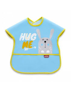 UP-bj_0292,Baveta cu buzunar Poly Large Bib (Culoare: Roz) 2