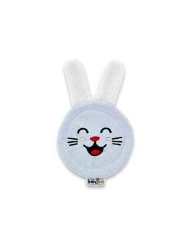 UP-bj_6271,Periuta de dinti pentru folosire pe deget BabyJem (Culoare: Gri)