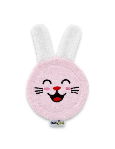 UP-bj_6272,Periuta de dinti pentru folosire pe deget BabyJem (Culoare: Roz)