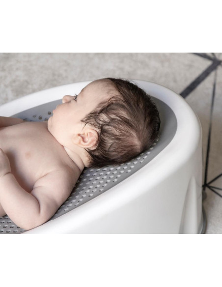 UP-bj_7013,Noul suport pentru baie Soft Basic BabyJem (Culoare: Alb)