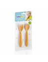 UP-bj_4954,Set lingurita si furculita BabyJem (Culoare: Albastru)