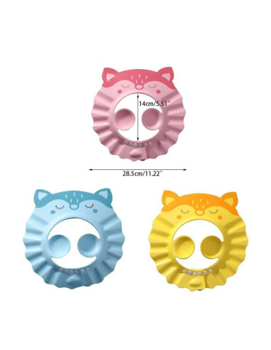 UP-drl-chps3,Aparatoare de sampon Pisicuta somnoroasa (Culoare: Bleu)