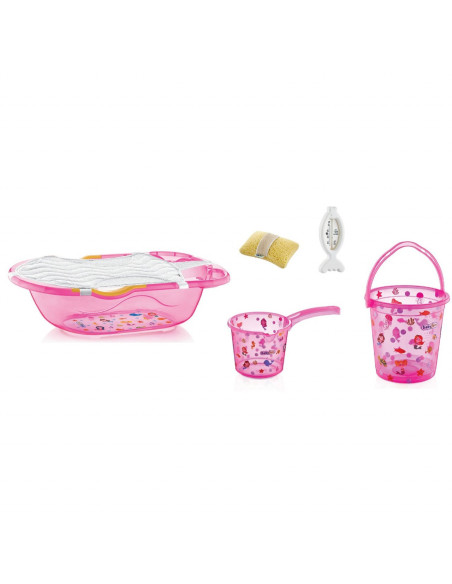 UP-bj_5403,Set de baie cu 6 piese BabyJem (Culoare: Bleu)