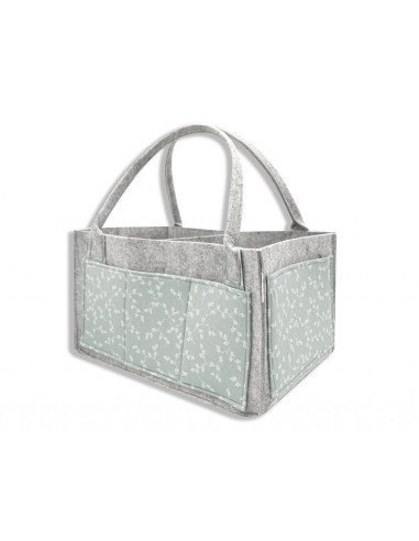 UP-bj_7721,Geanta organizator scutece si accesorii copii/bebelusi BabyJem (Culoare: Verde)