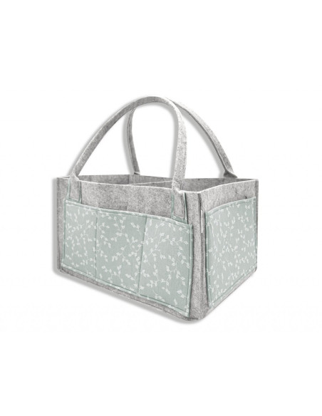 UP-bj_7721,Geanta organizator scutece si accesorii copii/bebelusi BabyJem (Culoare: Verde)