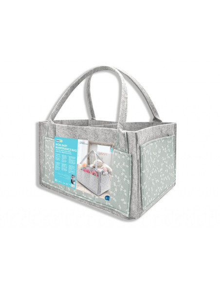 UP-bj_7722,Geanta organizator scutece si accesorii copii/bebelusi BabyJem (Culoare: Somon)