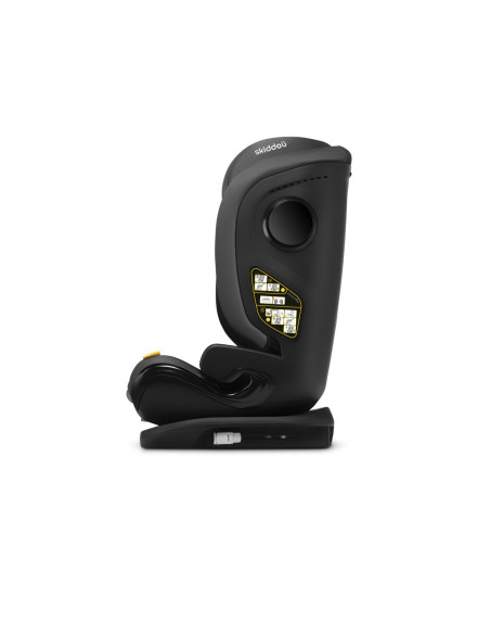 UP-sk_2010013,Scaun auto ISOFIX Skiddou Täby, 15-36 kg, Onyx, Negru