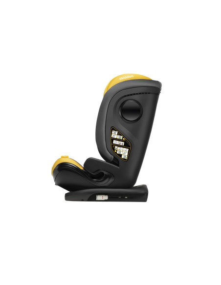 UP-sk_2010014,Scaun auto ISOFIX Skiddou Täby, 15-36 kg, Galben