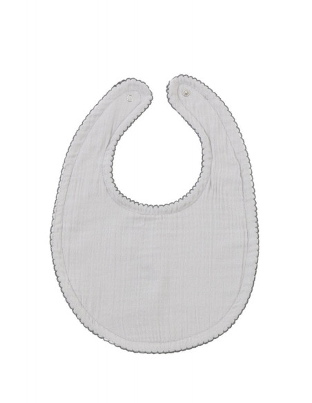 UP-bj_8113,Baveta din muselina, BabyJem, 23x32 cm (Culoare: Ecru)