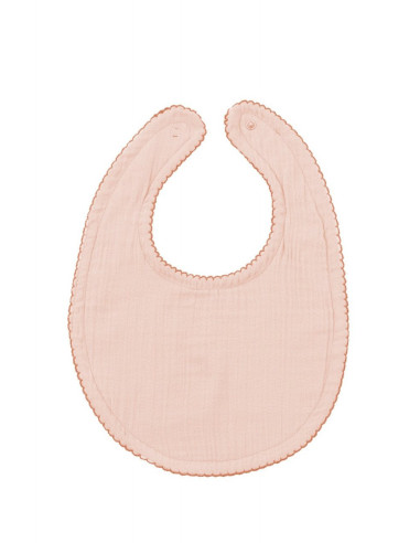 UP-bj_8112,Baveta din muselina, BabyJem, 23x32 cm (Culoare: Somon)