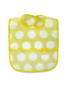 UP-bj_8402,Baveta cu 2 fete si buzunar, BabyJem, 24x35 cm (Culoare: Galben)