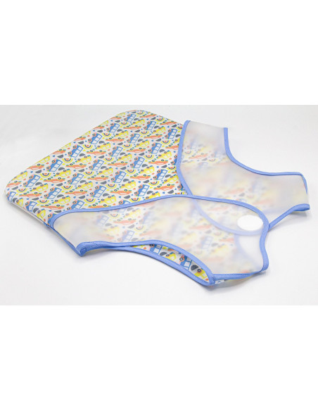 UP-bj_8391,Baveta pentru copii, BabyJem, fara maneci, 32x37 cm (Culoare: Portocaliu)