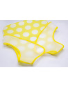 UP-bj_8392,Baveta pentru copii, BabyJem, fara maneci, 32x37 cm (Culoare: Galben)