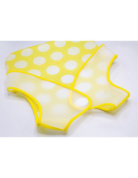 UP-bj_8393,Baveta pentru copii, BabyJem, fara maneci, 32x37 cm (Culoare: Bleu)
