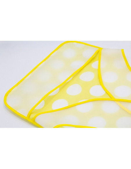 UP-bj_8393,Baveta pentru copii, BabyJem, fara maneci, 32x37 cm (Culoare: Bleu)