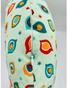 UP-bj_0827,Perna pentru alaptat 2 in 1 Nursing Pillow Paun, BabyJem (Culoare: Albastru)