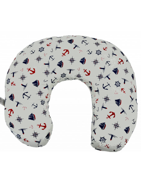 UP-bj_082-11,Perna pentru alaptat 2 in 1 Nursing Pillow Marine, BabyJem