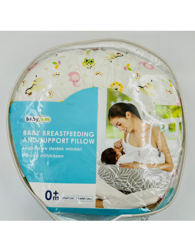 UP-bj_082-12,Perna pentru alaptat 2 in 1 Nursing Pillow Animals, BabyJem